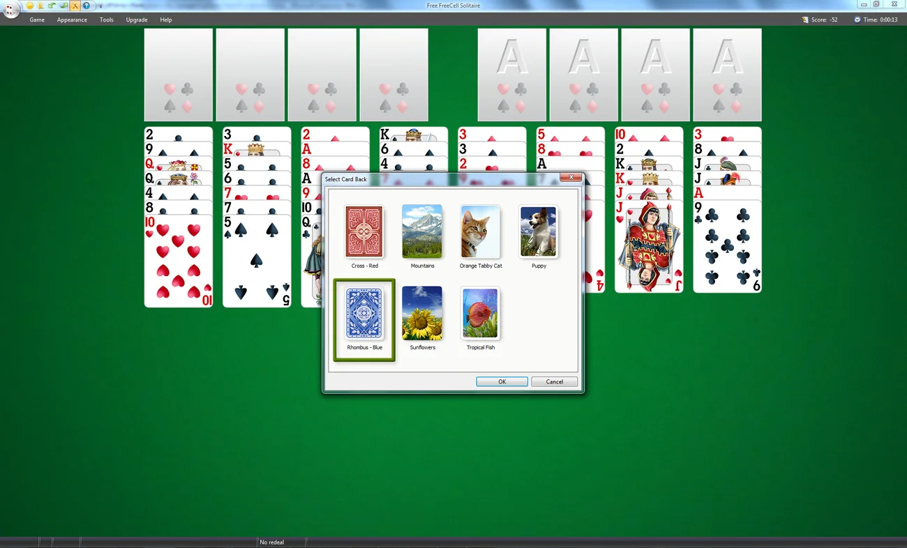 Solitaire full screen free no ads